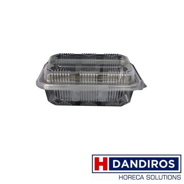 Caserole Plastic Transparente 750g